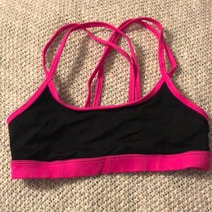PINK yoga sports bra